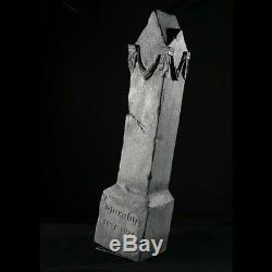 MOVING MONUMENT Animated Rocking Tombstone Halloween Haunted House Horror Prop