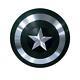 Marvels Avengers Legend Captain America Shield Halloween Medieval Armor Black