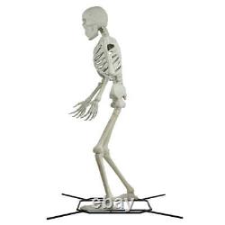 Massive Halloween Skeleton Decoration, 10 Foot Tall, Giant Haunted House Prop
