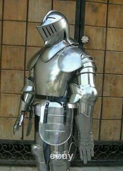 Medieval Props Wearable Templar Suit Of Armour Full Body Halloween Costume Gift