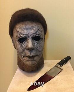 Michael myers mask 2018 with Bloody Prop