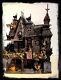 Miniature Haunted Gothic House Dollhouse 124 Ooak Black Cats Society