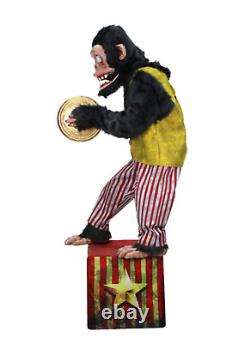 Monty Animatronic 6 Ft Monkey Spirt Halloween Prop Holiday Decor Spooky Scary