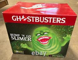 Morbid Ghostbusters Bump'N Go Slimer Prop Animated Halloween Prop 3FT Tall RARE