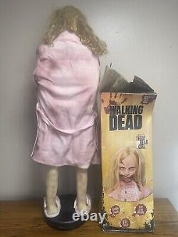 Morbid Industries Animatronic Walking Dead Teddy Bear Girl Halloween READ