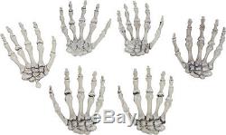 Morris Costumes Plastic Skeleton Hands. SS88534