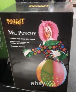 Mr. Punchy Animatronic 6.4 Ft Scary Clown Spirit Halloween Prop Decoration