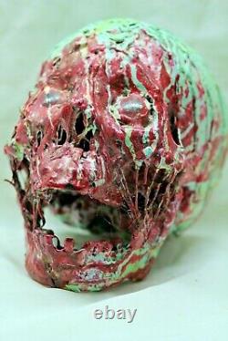Mummy Human Corpse Halloween Skull Bloody Dripping Red Prob Green Ghoul