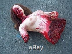 Mutilated Female Torso Halloween Prop & Decoration The Walking Dead