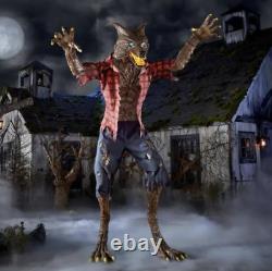 NEW 9.5 ft Animated Immortal Werewolf Halloween Animatronic Home Depot