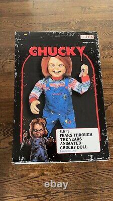 NEW Home Depot 3.5 Ft ANIMATED CHUCKY DOLL Halloween Animatronic SHIPS TODAY