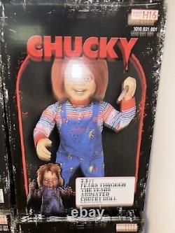 NEW Home Depot 3.5 Ft ANIMATED CHUCKY DOLL Halloween Animatronic SHIPS TODAY