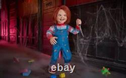 NEW Home Depot 3.5 Ft ANIMATED CHUCKY DOLL Halloween Animatronic SHIPS TODAY