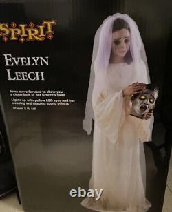 NEW IN BOX Evelyn Leech Spirit Halloween Animatronic