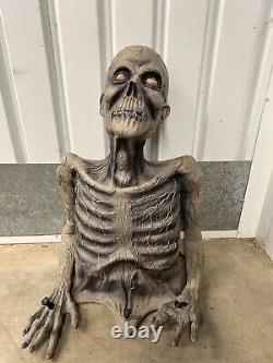 Nailed Down 2005 Spirit Halloween Prop Decor Vintage Morbid Gemmy