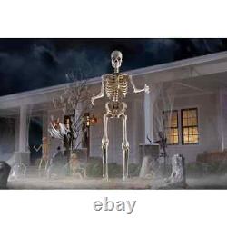 New 12 Ft Foot Tall Giant Skeleton Animated LCD Eyes Halloween Prop Sold Out