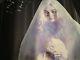 New Animated Haunted Cemetery Ghost Bride Talking Prop Glows Sways Grandinroad