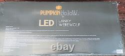 New Sealed Box Halloween Decoration Pumpkin Hollow LED Lanky Werewolf (SR)