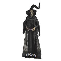 NewHalloween Party/Prop- Scary Horror Standing Halloween Witch Waitress H220cm