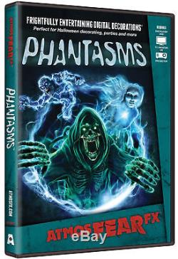 PROFX Halloween Projection Kit + AtmosFearFX Phantasms includes screen material