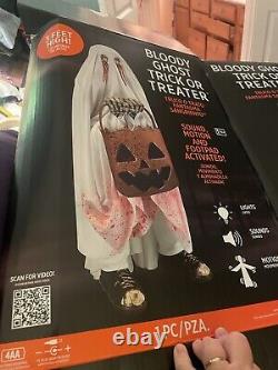 Party City Bloody Trick Or Treater BNIB Animated Halloween Prop
