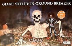 Party City Giant Ground Breaking Skeleton -New In Box- Halloween 2023 LOCAL P/U