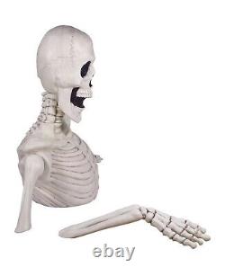 Party City Giant Ground Breaking Skeleton -New In Box- Halloween 2023 LOCAL P/U