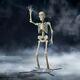 Poseable Giant Skeleton Halloween Outdoor Decorations Way To Celebrate, 10 Feet