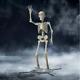 Poseable Giant Skeleton Halloween Outdoor Decorations Way To Celebrate, 10 Feet