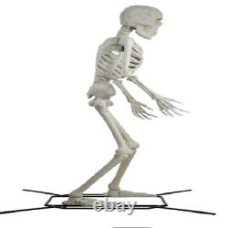Poseable Giant Skeleton Halloween Outdoor Decorations Way to Celebrate, 10 Feet