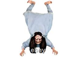 Possessed Hanging Girl Exorcist Halloween Prop Animatronic Haunted House Doll
