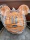 Pottery Barn Disney Mickey Mouse Luminary Pumpkin Lighted Halloween Small Crack