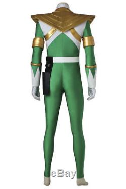 Power Rangers Mighty Morphin Props Jumpsuit Outfits Halloween Cosplay Costume
