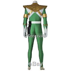 Powerful Ranger Costume Zyuranger Burai Dragon Cosplay Outfit Men Halloween Prop