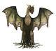Pre-order 7 Ft Animated Green Winter Forest Dragon Halloween Prop Free Gift