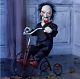 (pre-order) Animated Billy The Puppet On Tricycle -saw- Halloween Prop New
