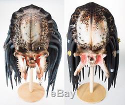 Predator Costume Mask Cosplay Latex Halloween Prop Helmet Fancy Film Dress Decor