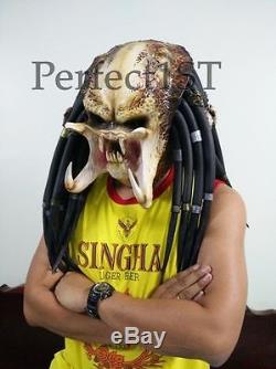 Predator Costume Mask Prop Latex Helmet Hand Made Cosplay Collectible Decor New