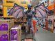 Predator Of The Night Halloween Home Depot Dead Water Giant Sized 12.5ft Led