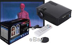 ProFX Projector Kit with Screen Halloween Digital Decoration Window Projection