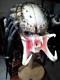 Prop Fancy Film Dress Predator Costume Mask Cosplay Latex Halloween Decor
