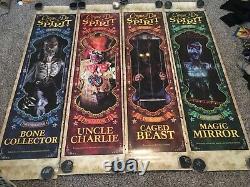 RARE Cirque du Spirit Halloween Exclusive Store Display Banners Uncle Charlie