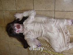 RARE Exorcist Possessed Linda Blair Halloween Holiday Prop Figure