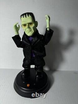 RARE animated Gemmy grave raver dancing Frankenstein Ghoulie Works