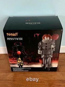 READY TO SHIP 6.5 FT Spirit Halloween Pennywise IT Clown Animatronic Prop NEW