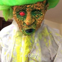 Radiation Victim Mad Scientist Vomit Barrel Haloween Prop Not Gemmy but Cooler