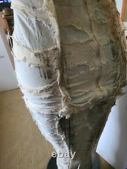 Rare 2007 Gemmy Halloween Mummy Bride Motion Activated Eyes Light Moans 6 ft