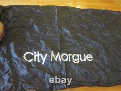 Rare Animated City Morgue Body Bag with Rattle Motor by SPIRIT Halloween Working
