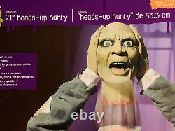 Rare Halloween Animatronic Heads Up Harry Prop COMPLETE IN BOX. ONG AMAZING