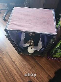 Rare Home Accents Animatronic Animated Skeleton Fortune Teller Halloween Prop